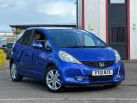 Used Honda Jazz EX 2012 Blue Hatchback