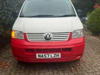 Used VW T5 84 HP (61 kW) 2007 White Van
