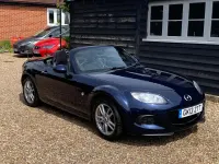 Used Mazda MX5 126 HP (92 kW) 2013 Blue Cabriolet