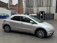 Used Honda Civic SE 2007 Silver Hatchback