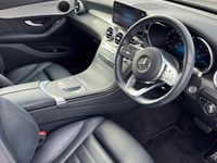 Used Mercedes GLC300 AMG Line Premium 258 HP (189 kW) 2022 Mojave silver metallic Coupe