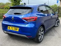 Used Renault Clio V RS Line 90 HP (66 kW) 2022 Iron blue metallic Hatchback