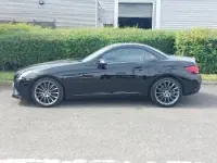 Used Mercedes SLC180 AMG line 156 HP (114 kW) 2017 Black Cabriolet