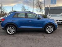 Used VW T-Roc SE 115 HP (84 kW) 2019 Blue SUV