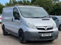 Used Vauxhall Vivaro 115 HP (84 kW) 2013 Silver MPV