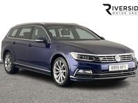 Used VW Passat R-line 150 HP (110 kW) 2019 Blue Estate