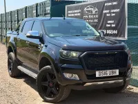 Used Ford Ranger Limited 200 HP (147 kW) 2016 Black Pickup