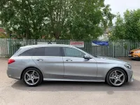 Used Mercedes C220 AMG line 2016 Silver Estate