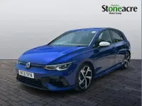 Used VW Golf VIII R 315 HP (231 kW) 2021 Blue Hatchback
