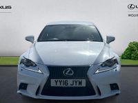 Used Lexus IS300h Sport Line 223 HP (164 kW) 2016 White Sedan