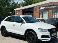 Used Audi Q3 Black Edition 180 HP (132 kW) 2018 White SUV