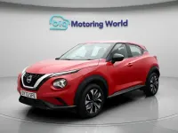 Used Nissan Juke Acenta 114 HP (83 kW) 2022 Red SUV