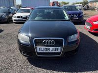 Used Audi A3 2008 Black Hatchback