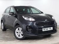 Usado Kia Sportage 115 HP (84 kW) 2017 Preto SUV