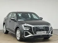 Usado Audi Q2 S-Line 150 CV (110 kW) 2023 Negro SUV