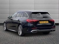 Used Mercedes C220 AMG Line Premium 196 HP (144 kW) 2022 Black Estate