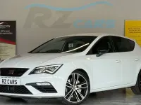 Used Seat Leon CUPRA 290 HP (213 kW) 2019 White Hatchback