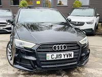 Used Audi A3 Black Edition 116 HP (85 kW) 2019 Black Sedan