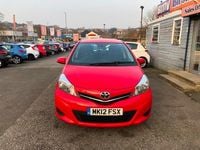 Used Toyota Yaris 101 HP (74 kW) 2012 Red Hatchback