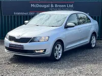 Used Skoda Rapid SE L 110 HP (80 kW) 2017 Silver Hatchback