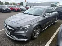 Used Mercedes CLA180 AMG line 122 HP (89 kW) 2019 Grey Sedan