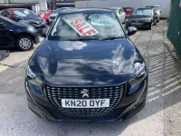 Used Peugeot 208 Active 75 HP (55 kW) 2020 Black Hatchback