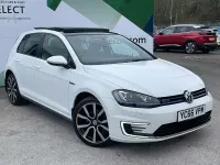 Used VW Golf VII GTE 204 HP (150 kW) 2016 White Hatchback