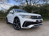 Used VW Tiguan R-line 150 HP (110 kW) 2021 White SUV