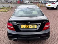 Used Mercedes C220 Executive 170 HP (125 kW) 2013 Black Coupe