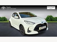 Used Toyota Yaris Hybrid Design 2022 White Hatchback