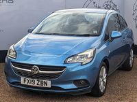 Used Vauxhall Corsa 75 HP (55 kW) 2019 Blue Hatchback