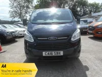 Used Ford Transit Custom Limited 125 HP (91 kW) 2016 Black Van