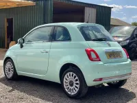 Used Fiat 500 Lounge 69 HP (50 kW) 2018 Green Hatchback