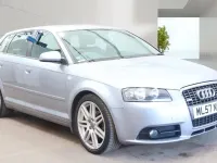 Used Audi A3 S-Line 160 HP (117 kW) 2007 Silver Hatchback