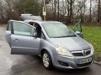 Used Vauxhall Zafira Design Edition 120 HP (88 kW) 2010 Silver MPV