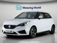 Begagnad MG MG3 Exclusive 105 HK (77 kW) 2022 Vit Halvkombi