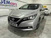 Used Nissan Leaf Tekna 39 kW (54 HP) 2018 Silver Hatchback