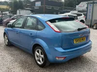 Used Ford Focus Zetec 2009 Blue Hatchback