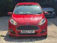 Used Ford Fiesta Zetec 2013 Red Hatchback