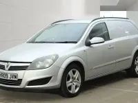 Used Vauxhall Astra Sportive 110 HP (80 kW) 2009 Silver Van