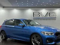 Used BMW 118 M Sport 150 HP (110 kW) 2015 Blue Hatchback
