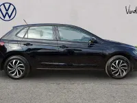 Used VW Polo Life 95 HP (69 kW) 2024 Black Hatchback