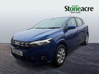 Begagnad Dacia Sandero Expression 91 HK (66 kW) 2023 Blå Halvkombi