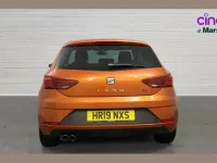 Used Seat Leon FR 150 HP (110 kW) 2019 Orange Hatchback