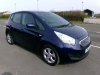 Used Kia Venga 125 HP (91 kW) 2011 Blue Hatchback