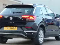 Used VW T-Roc SE 150 HP (110 kW) 2019 Black SUV