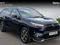 Used Toyota RAV4 Hybrid 306 HP (225 kW) 2022 Obsidian blue bitone (metallic paint) SUV