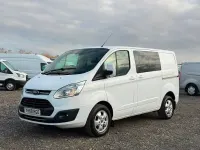 Used Ford Transit Custom Limited 170 HP (125 kW) 2018 White Van