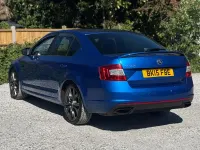 Usado Skoda Octavia vRS 2015 Azul Carrinha