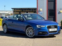 Used Audi A5 Cabriolet S-Line 2015 Blue Cabriolet